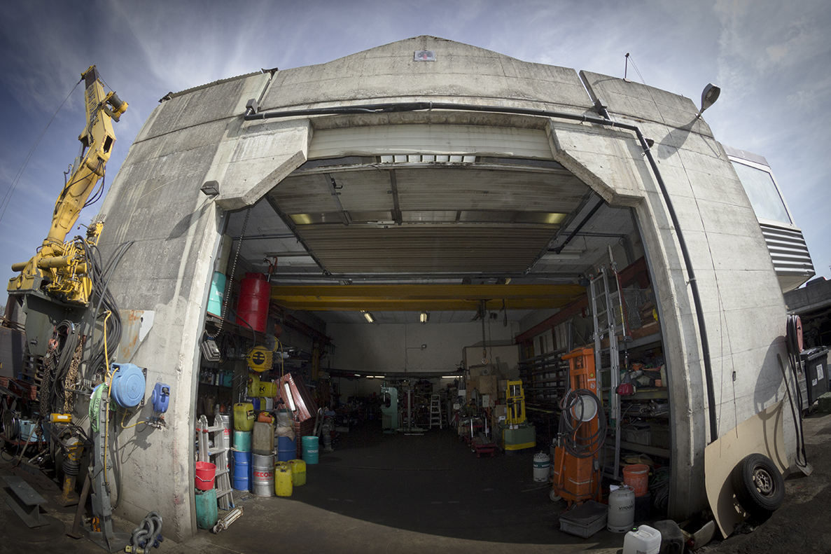 Entrée de l'atelier F. Treuthardt à Boudry